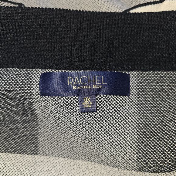 Rachel Rachel Roy Knit Skirt Womens 0X Checker Plaid Pull On Stretchy Work NEW - Picture 5 of 11